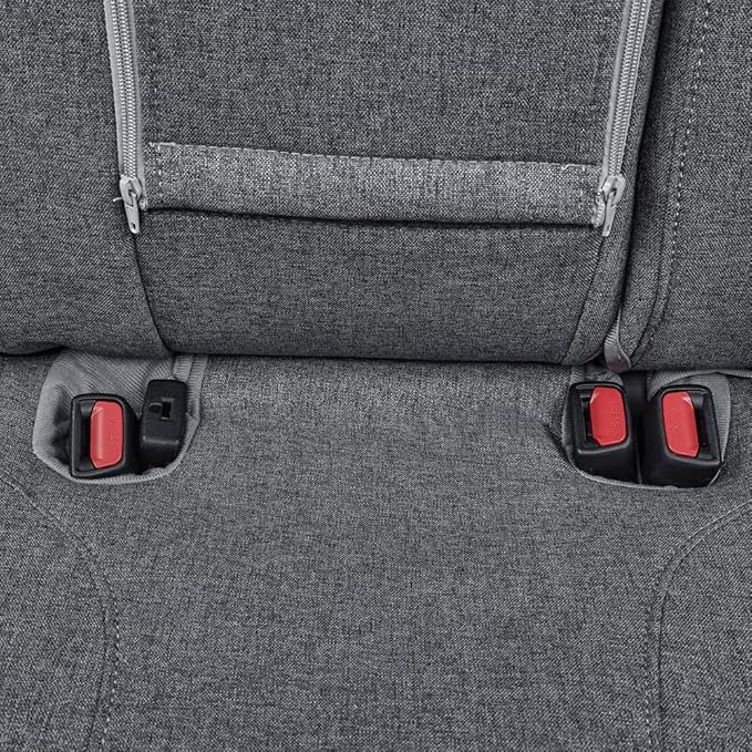 coverdream Custom Seat Covers Compatible with Select Subaru Legacy 2010 2011 2012 2013 2014 Models - Polyester (Gray,Full Set)