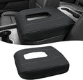 Center Console Armrest Cover for Chevy Silverado 1500 Accessories & GMC Sierra 2019-2026, Yukon & Tahoe & Suburban 2021-2026, Bucket Seat, Comfort Arm Rest Cushion Pad, Black-Gray Stitch