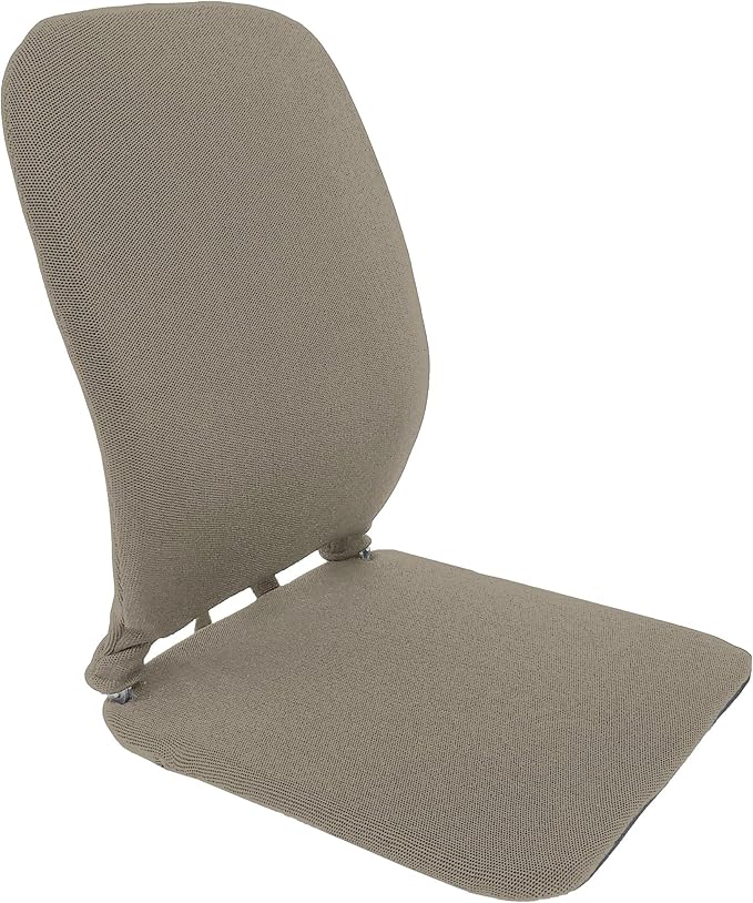 Q QUALITY BRAND COMPANY McCarty's SacroEase MSC2-CREAM Cover Only – Replacement Cover for Sacro Low-Profile Lumbar Back Support Car Seat Cushion (Insert Not Included) – Fits 16 x 15 x 19 Inches