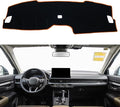 Dash Cover for Honda CR-V CRV Accessories 2023 2024 2025 2026 Dashboard Cover Center Console Dash Mat Carpet Protector Sunshield No Glare Non-Slip Pad Custom Fit, Orange Trim