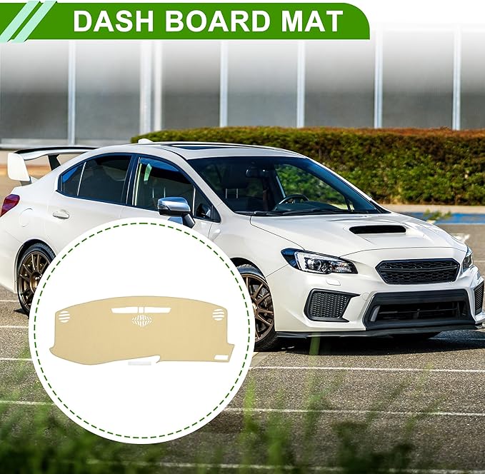 Dashboard Cover for Cadillac XT5 2016-2020 Non-Slip Interior Dash Cover Mat Polyester Silicone