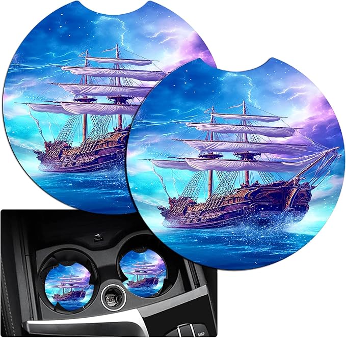 JANENFNA Car Armrest Cover Pads Universal Fashion Cute Auto Center Console Armrest Cover Pad with 2PCS Car Coasters Soft Waterproof Car Armrest Seat Protector for Women,Purple Ship