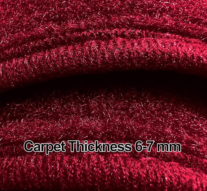 Dash Cover Mat Custom Fit for Dodge Dakota, Dashboard Cover Pad Carpet Protector F135 (Maroon)