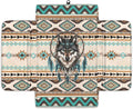 Wanyint Aztec Wolf Dream Catcher Auto Center Console Pad Non-Slip Armrest Cover Cushion Lid Wear-Resistant Arm Rest Cushion Protector for Car Seat Organizer Universal Fit for Most Vehicles