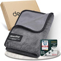 Deedlite Shiny Bath Wipes Shower Cleaning Cloths, Premium Car Drying Towel | Ultra Absorbent Twisted-Loop Design| Microfiber Towel for Car, Shower Cabin, Household
