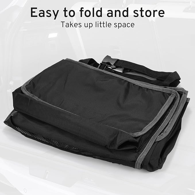 XHRING Car Trunk Organizer Storage Backseat Hanging Bag for Mazda CX5/CX-5 CX30/CX-30 CX50/CX-50 CX9/CX-9 CX3 CX7/CX-7 GS GT I Sport Touring Carbon Edition SUV Camping Accessories 2000-2025 2026