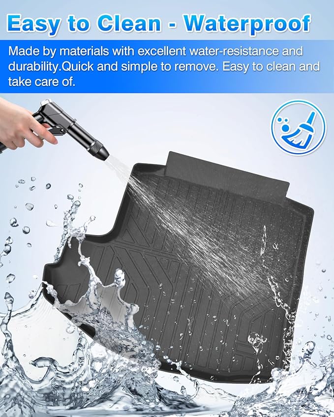 Cartist Floor Mats for Toyota Crown 2023-2025 2026, All Weather Cargo Liner for Crown Accessories Heavy Duty Car Mats, Car Accessories