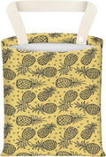 BEAKND Hanging Car Garbage Bag, Cute Car Trash Can Bag, Automotive Accessories for Women Men Cute Yellow Pineapple
