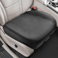 CAPITAUTO 2 Pack Seat Covers Front PU Leather Car Seat Covers, Universal Bottom Seat Covers for Cars,Full Wrapping Edge Fits 95% of car (2 Pack Black)