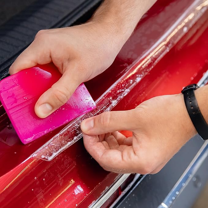 Prime Ave 3M Clear Paint Protection Film, 8 mil PPF Vinyl Wrap with Self-Healing Technology, UV Protection, Non-Yellowing, Scratch Resistant, Glossy Finish (12 x 144in)