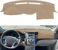 Dash Cover Mat Custom Fit for Hyundai Veracruz Dashboard Pad Cap Carpet Protector K272 (Beige)