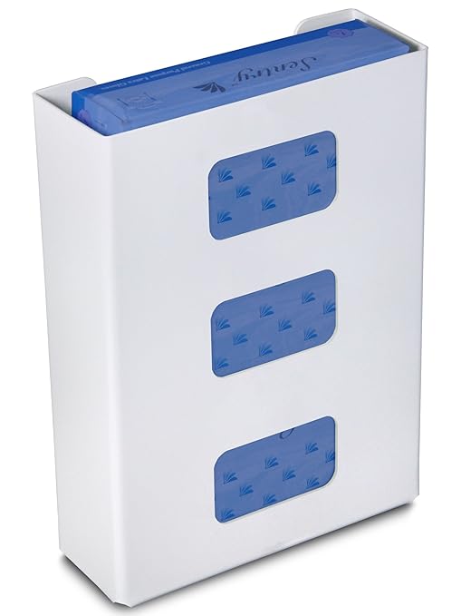 TrippNT 50307 Priced Right Triple Glove Box Dispenser Plain Front, 3.88" Length x 10.75" Width x 14.75" Height