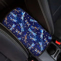 Dragonfly Universal Center Console Armrest Soft Pad Protector Cover Non Slip Fits for Most Vehicle,SUV,Truck Car Decoration