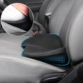 otoez Car Seat Cushion for Driving, Wedge Memory Foam Seat Back Pad for Car Seat Driver Lumbar Support Pillow Back Pain Relief for Vehicle Driving Office Chair, Road Trip Essential