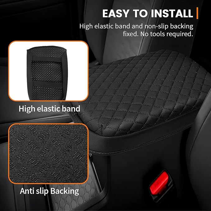 Custom Fit for Center Console Cover Nissan Frontier 2025 2024 2023 2022 Armrest Cover Center Console Pad Interior Accessories Car Armrest Seat Box Cover Protector