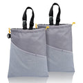 GNEGNI 2PCS Car Garbage Can, Hanging Car Trash Bag with Waterproof Leakproof Lining