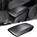Car Leather Center Console Protector Cover Compatible with Subaru Crosstrek/Impreza 2024 Center Console Armrest Seat Box Cover Cushion Lid Protector Pad Waterproof Anti-Scratch Interior Accessories