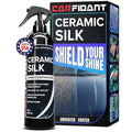 Carfidant Ceramic Silk - Ceramic Coating Spray - High Gloss, Hydrophobic Protection & Chemical Resistance for Cars, RVs & Boats - Long-Lasting Shine & Durability for Exterior Detailing - 8 fl. Oz.