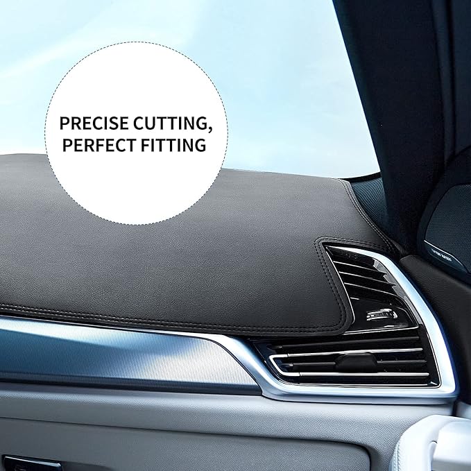 BDFHYK Dash Board Cover PU Dashboard Mat Pad Sun Protection Anti-Vertigo Mat Blanket Compatible with Toyota Camry 2007-2011