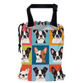 Cotpna Lovely Dogs Car Garbage Bag, 5.1L Rectangular, Foldable, Multi-Purpose, Easy to Clean