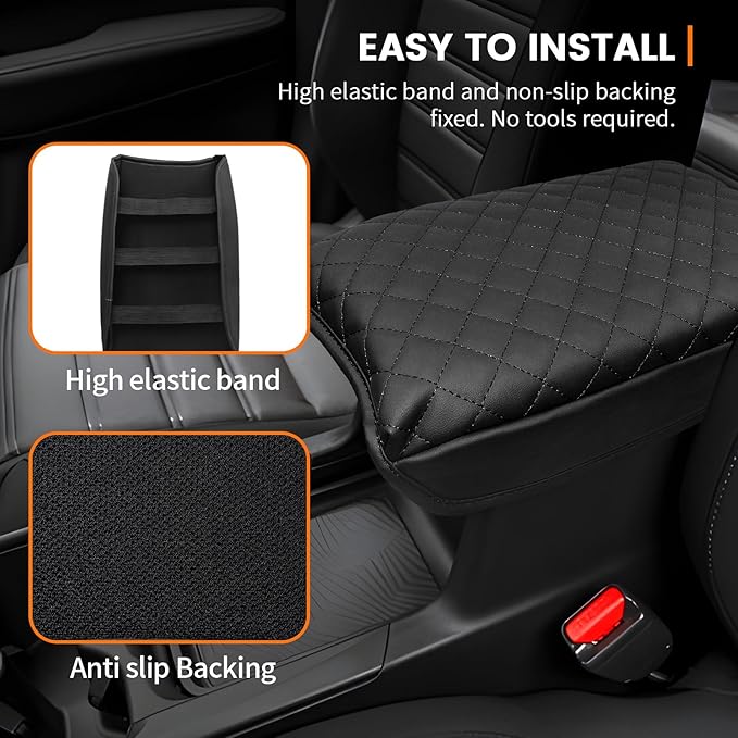 Custom Fit for Center Console Cover Honda CRV 2017-2022 Armrest Cover Center Console Pad Interior Accessories Car Armrest Seat Box Cover Protector