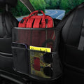 Cavalcade Car Net Pocket, Back Seat Mesh Organizer, Automotive Console Handbag Holder, Netting Pouch Storage Bag for Car, Barrier of Backseat Pet Kids, Black