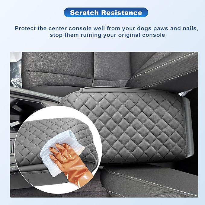 CDEFG 2023 2024 2025 2026 Accord Center Console Cover, for 2023-2026 Honda Accord Hybrid Accessories Armrest Cover Center Console Pad Arm Rest Cushion Central Consola Cover