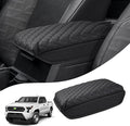 Autorder Center Console Cover for 2024 2025 2026 Toyota Tacoma Accessories Armrest Cover Anti-Scratch Middle Console Pad Leather Armrest Cushion Protector Black