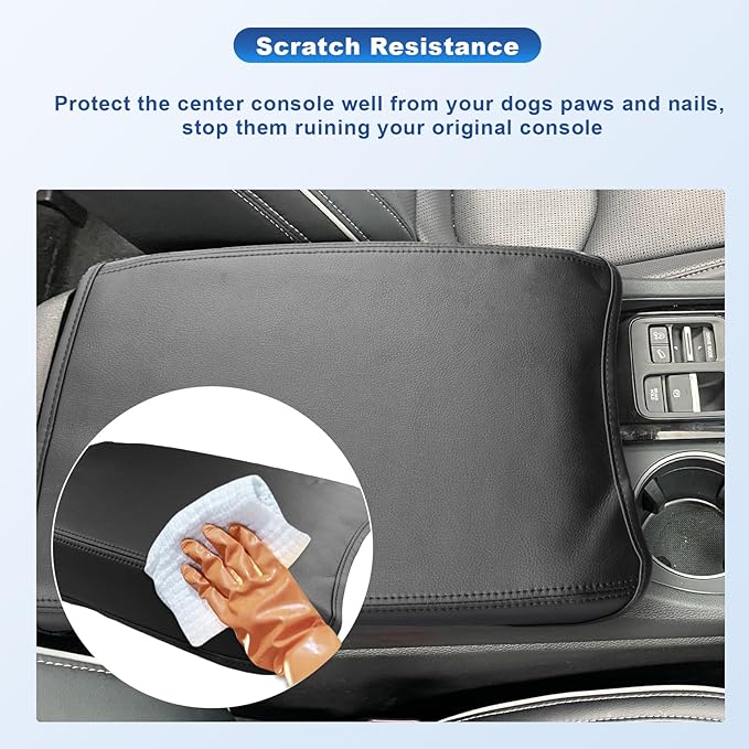 CDEFG for 2026 Honda Passport Center Console Cover for 2026 Honda Passport TrailSport Elite/TrailSport/RTL Accessories Armrest Cover 2026 Passport Middle Console Pad Arm Rest Cushion