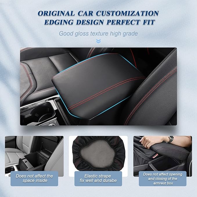 BIBIBO for 2024 2025 2026 Explorer Center Console Cover for 2020-2026 Ford Explorer Arm Rest Cover,2025 2026 Explorer Arm Rest Pad Seat Box Cover,2024-2026 Explorer Arm Rest Cover Explorer 2020-2026