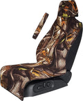 Gorla Gear Camo Premium Universal Fit Waterproof Stain Resistant Car Seat Cover Neoprene Non-Slip Bucket Seat Hunting Dog & Sweat Proof Protector Save Your Leather Cloth Seats Auto Van Truck SUV Sedan