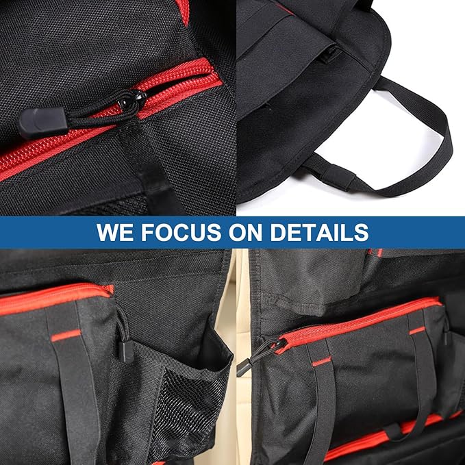 Car Back Seat Organizer Compatible with Land Rover Discovery 2 1998-2003,Oxford Cloth Multi-functional Backseat Storage Bag Pocket Car Interior Accessories