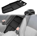 BestEvMod for 2025+ Ioniq 5 Lower Center Console Organizer Tray Storage Box Interior Accessories with Rubber Black Trim Compatible with Hyundai Ioniq 5 2025