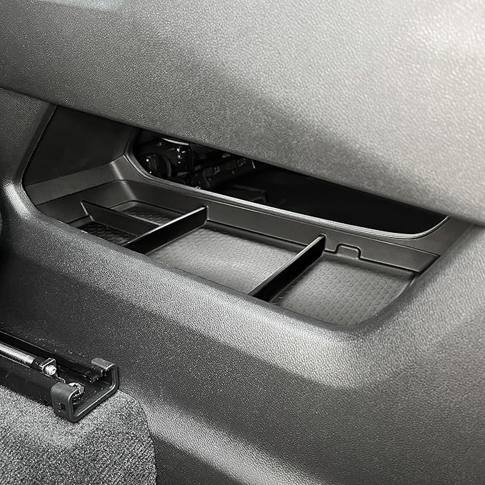 SMABEE Lower Center Console Organizer Tray for Chevrolet Chevy Equinox 2025 2026 Accessories Under Center Console Organizer Insert TPE Interior Black (Not Fit Equinox EV)