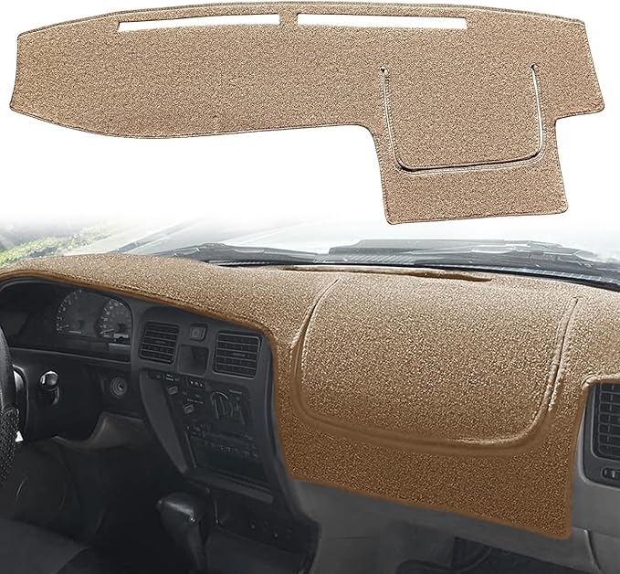 Dashboard Cover Dash Cover Mat Pad Carpet Custom Fit for Toyota 4Runner 1996 1997 1998 1999 2001 2002(Beige) J84