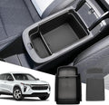SXCY Fit for 2024 2025 Chevy Trax Center Console Organizer Tray 2024 2025 Chevy Trax Accessories(LS LT 1RS 2RS ACTIV) Armrest Storage Box Console Tray for 2024 2025 Trax Console Organizer Black Mats
