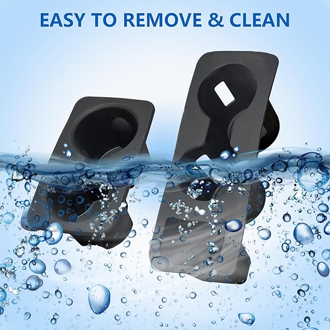 2PCS Cup Holder Inserts for Ford Maverick 2025 2024-2022 Center Console Cup Holder Front Console & Rear Armrest Silicone Drink Holder Organizer Waterproof Non-Slip for Maverick Hybrid XLT