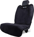 HAPPEGEAR Happeseat Waterproof Car Seat Cover & Protector – Universal Fit Car Seat Towel Cover – Non-Slip Backing, Easy Install & Storage, Machine Washable, Fits Front & Back, Black