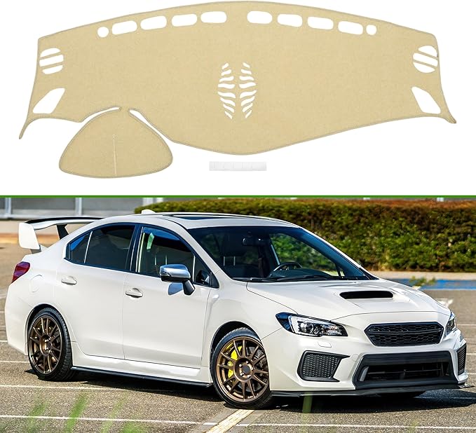 Dashboard Cover for Nissan Murano 2015-2019 Non-Slip Interior Dash Cover Mat Polyester Silicone