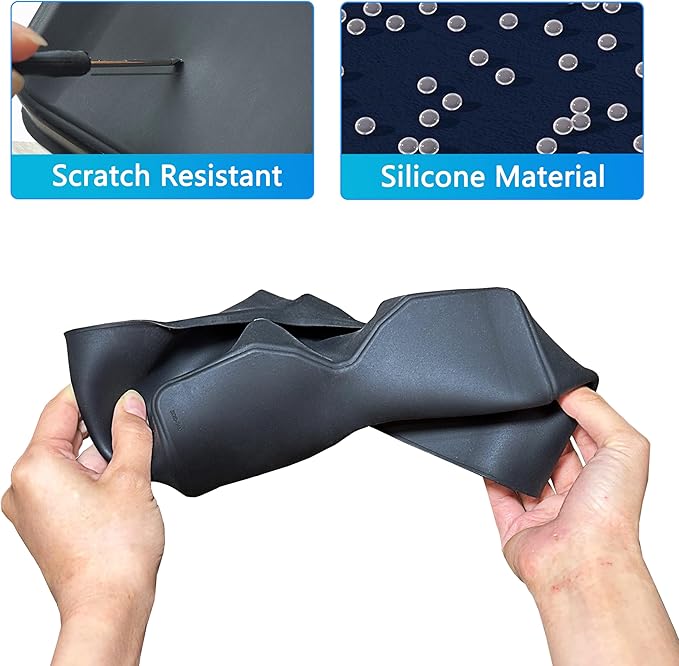 Cup Holder Insert & Wireless Charging Mat for Hyundai Santa Fe 2026 2025 2024 Accessories Center Console Cup Holder Organizer Non-Slip Wireless Charger Cover Protective Pad 2PCS for 2024 Santa Fe