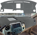 Yiz Dash Cover Mat Custom Fit for Ford F150 Pickup Truck 2004 2005 2006 2007 2008 / Lincoln Mark LT, Dashboard Cover Pad Carpet Protector J58 (Dark Gray)