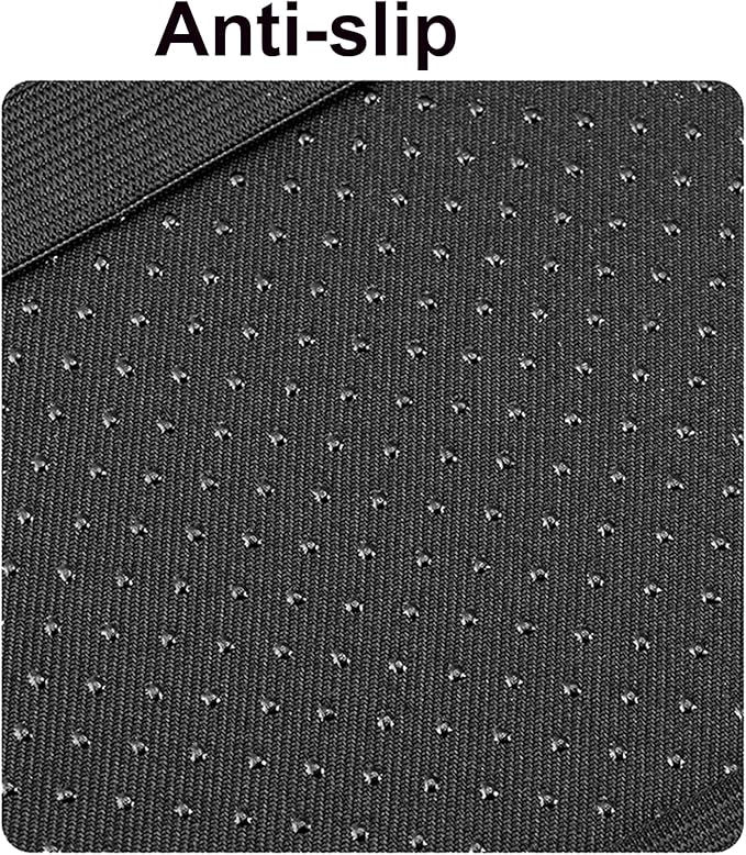 Forala Auto Center Console Pad PU Leather Car Armrest Seat Box Cover Protector Universal Fit (Dark Gray)