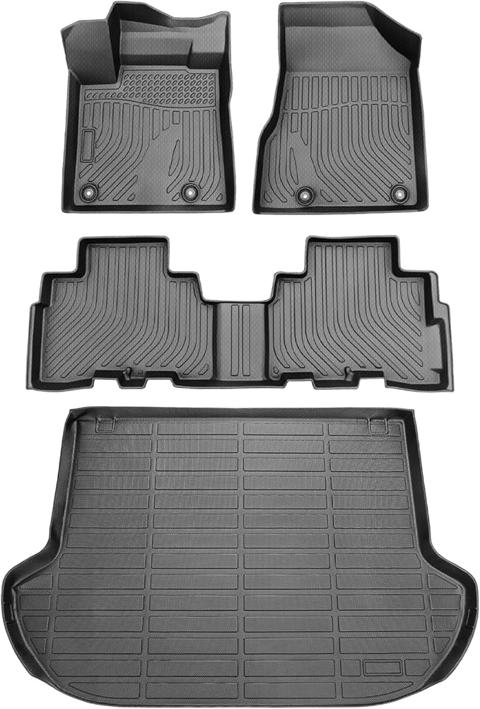 Cartist Floor Mats and Cargo Liner Fit for Nissan Murano 2017.5-2024 All Weather Floor Mat Murano Accessories Heavy Duty Carpet Protection