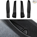 Motrobe 2026 Tesla Model Y Juniper Door Side Storage Box Door Pocket Liner Side Organizer Tray Waterproof TPE Front & Rear Model Y Juniper (Standard/Premium/Performance 2025/2026) Accessories