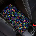 Cute Mushroom Car Armrest Cover Center Console Pad, Universal Armrest Cover for SUV Truck, Auto Accessories for Women Men