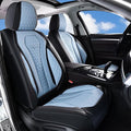 Coverado Car Seat Covers, Seat Covers Front Seats, Bule Car Seat Cover, Waterproof Car Seat Covers, Car Seat Cushion, Front Leather Seat Protector Fit for Most Cars