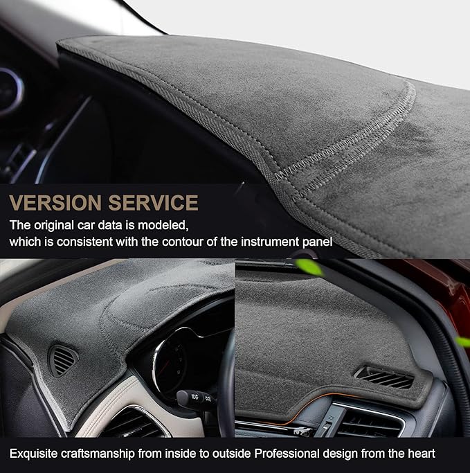 SPEEDWOW Dash Cover Fit for Chevy/GMC 2007-2014（Gary）