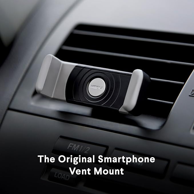 Kenu Airframe | Vent Car Phone Mount | Android and iPhone Car Holder | iPhone 8 Car Mount + iPhone 7, 6s, 6, 5s, 5, SE, and Small to Medium Smartphones Car Accessories Phone Holder | Black