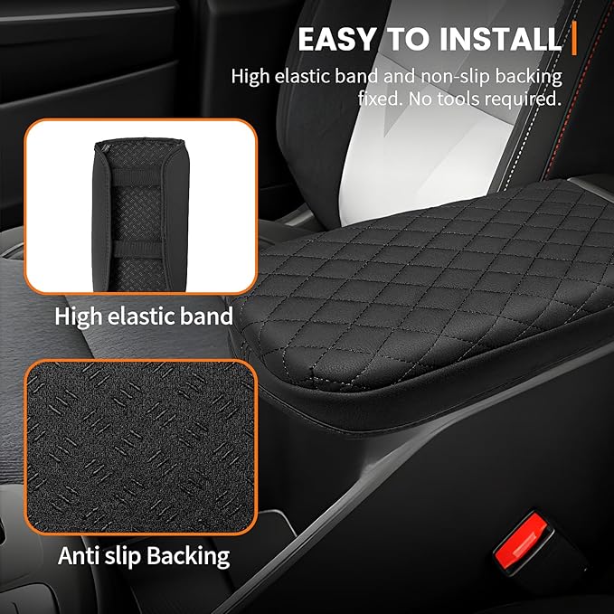 Car Center Console Cover Armrest Cover for 2024 2025 2026 Chevy Trax, Armrest Cover Center Console Pad Interior Accessories Car Armrest Seat Box Cover Protector