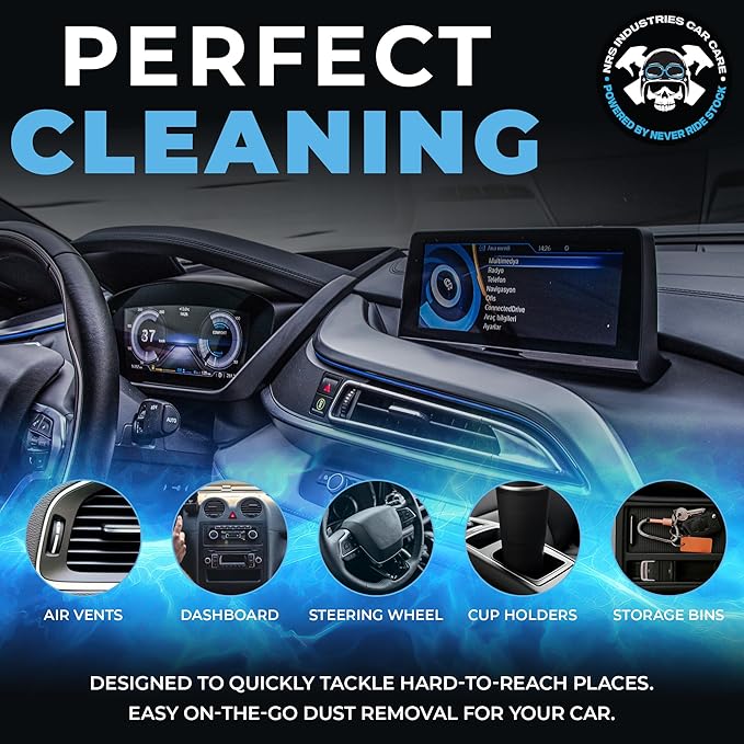 Grime Reaper Cleaning Gel | Clean Slime Putty | Auto Detailing | Car Interior Cleaner | Car Accessories | Electronic Products Keyboard Cleaner | Dust Remover